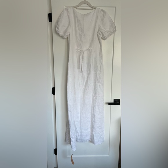 reformation Cherise Linen Dress - Picture 6 of 6